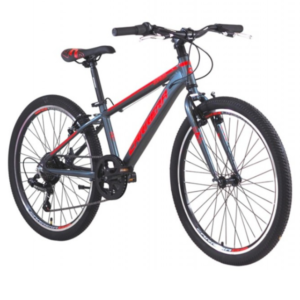 Carrera Junior 24'' Rigid VB 7sp Anthracite Red
